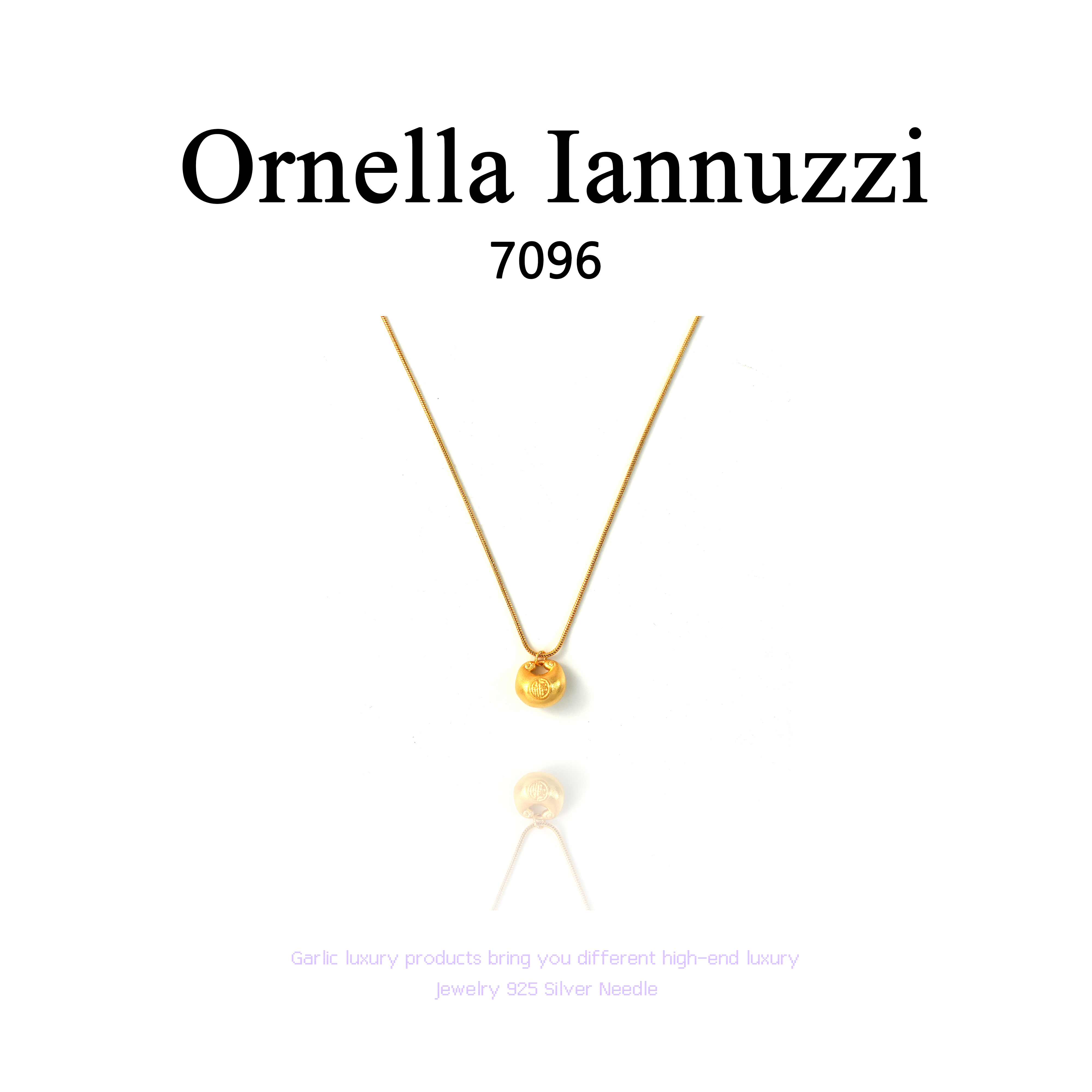 铜合金项链 Ornella Iannuzzi项链~7096（40+5cm）