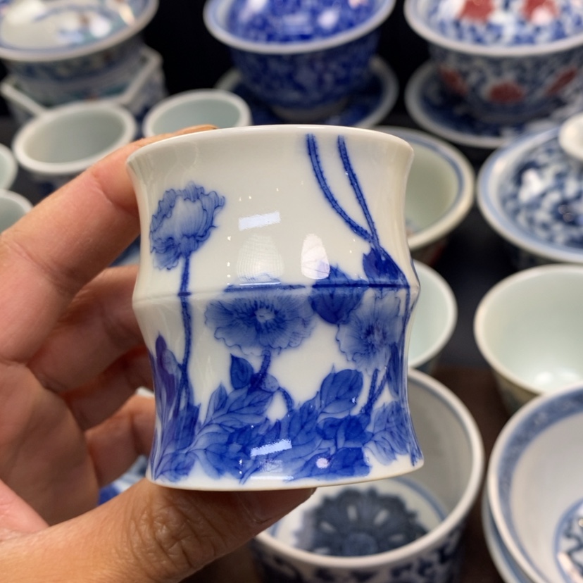 【闪购商品】景德镇青花主人杯