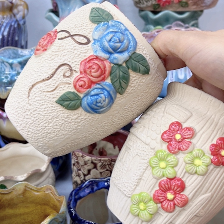 多肉植物陶瓷花盆9.99包邮