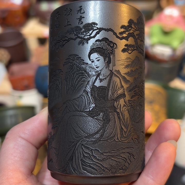 茶杯紫砂宜兴紫砂主人杯