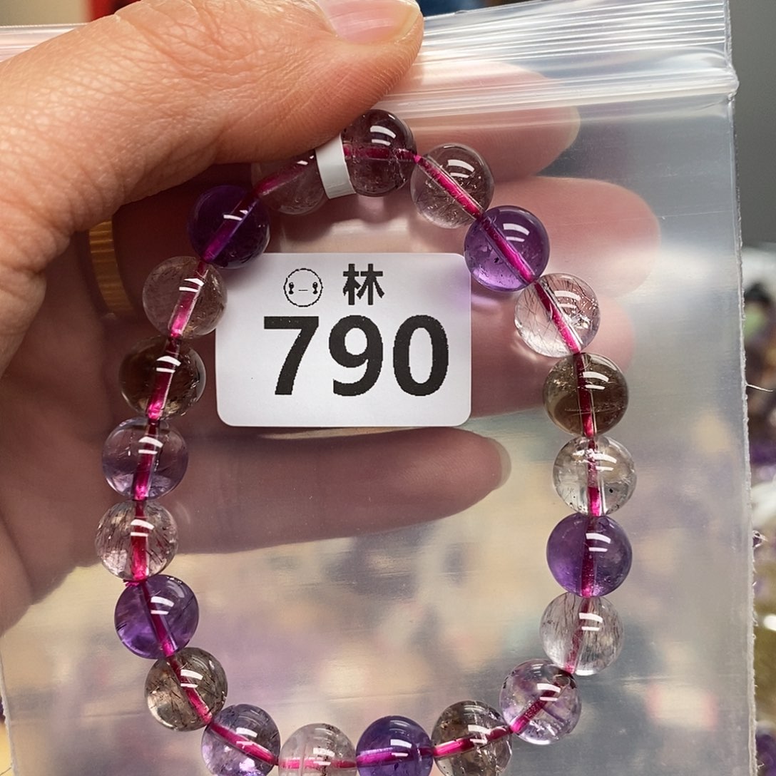 水晶手链未镶嵌多样性发一