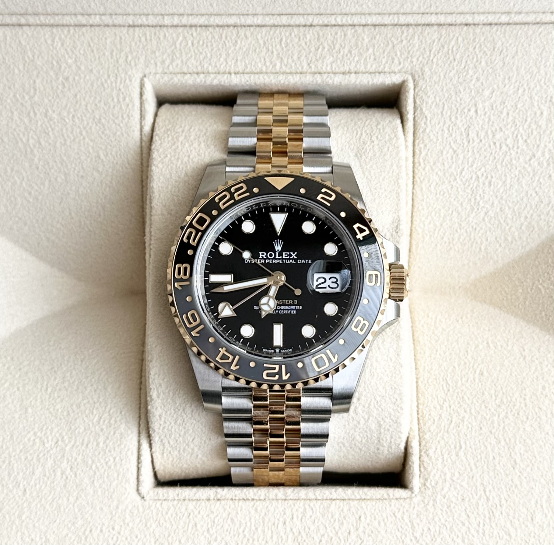 全新未使用 Rolex/劳力士 126713皮蛋 24年5月全膜未使用