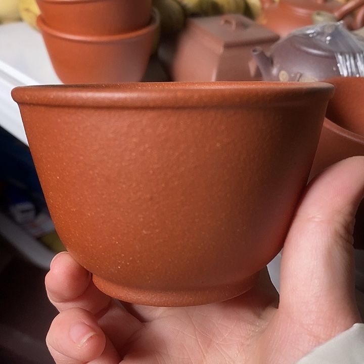 紫砂茶宠降坡泥主人杯