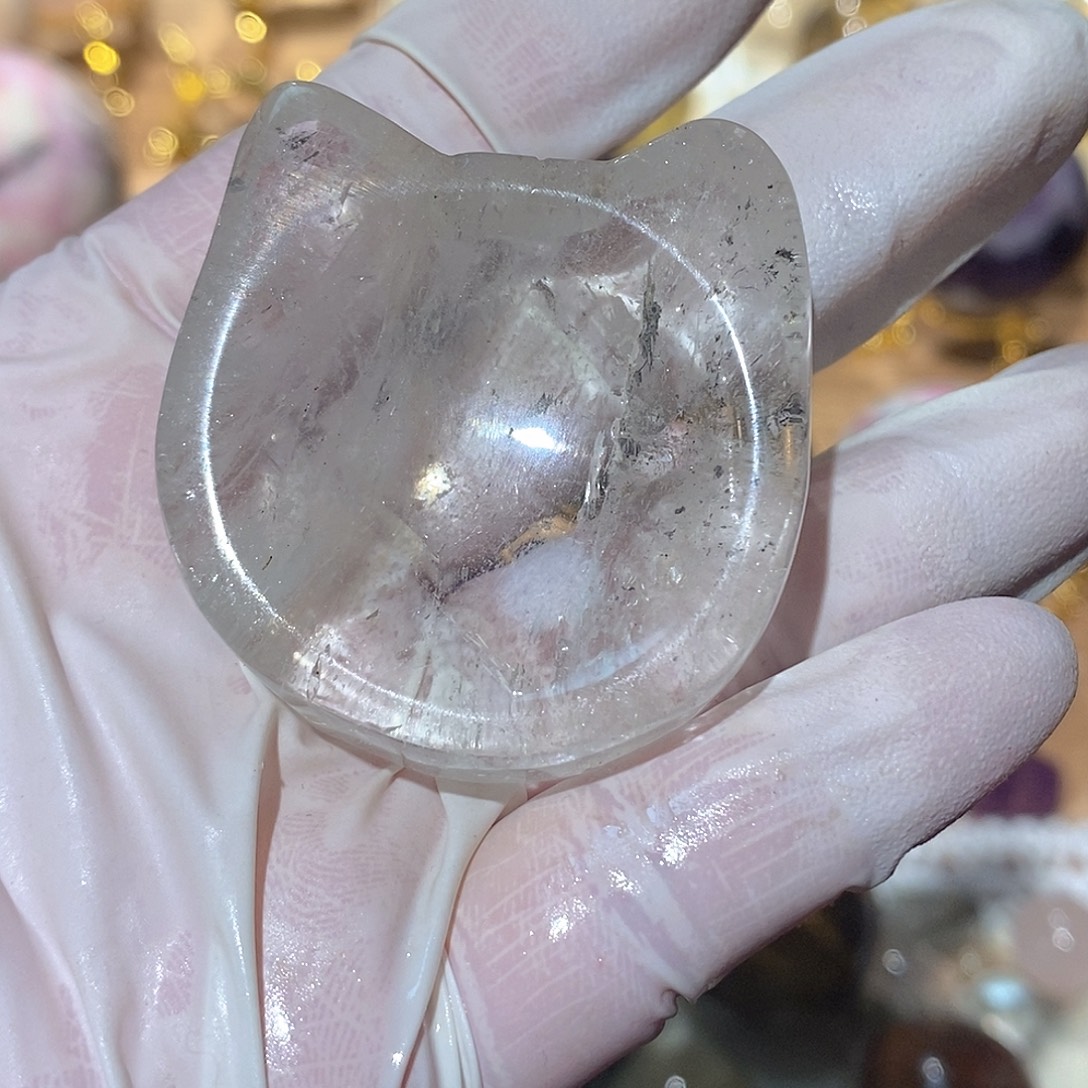 未镶嵌紫晶颈饰天然