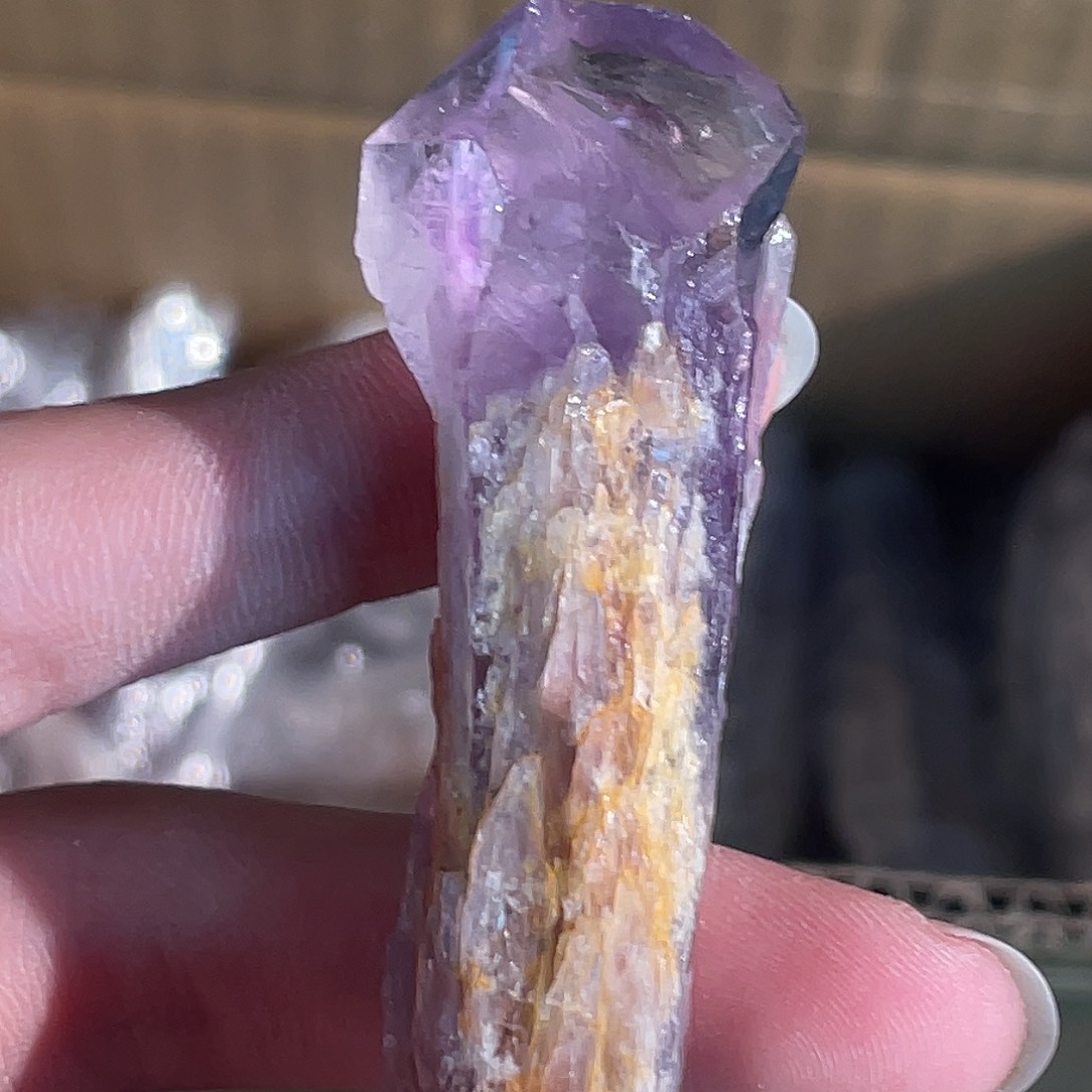 水晶未镶嵌手链紫水晶 94号