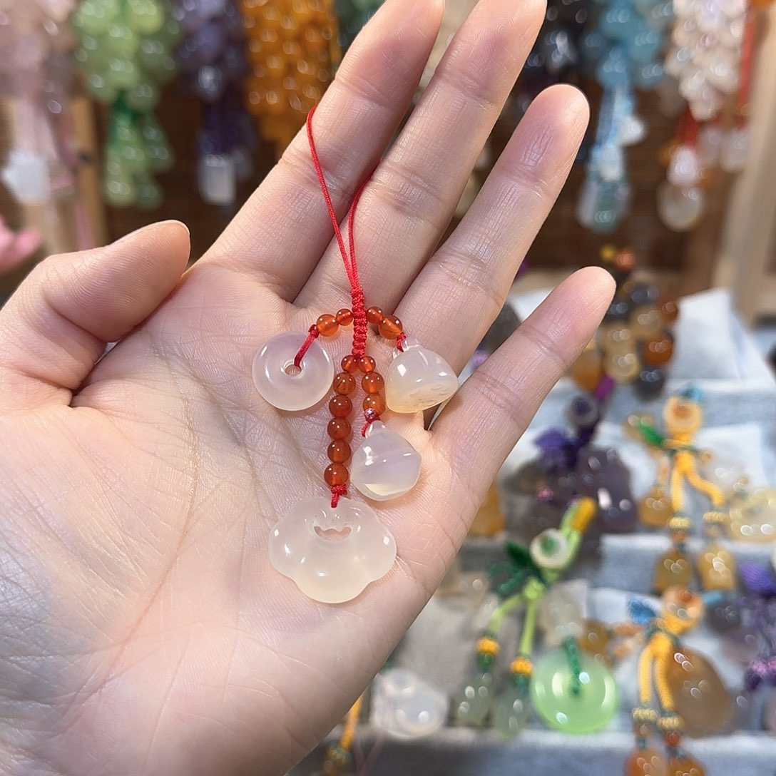 玛瑙/玉髓挂件福利款未镶嵌