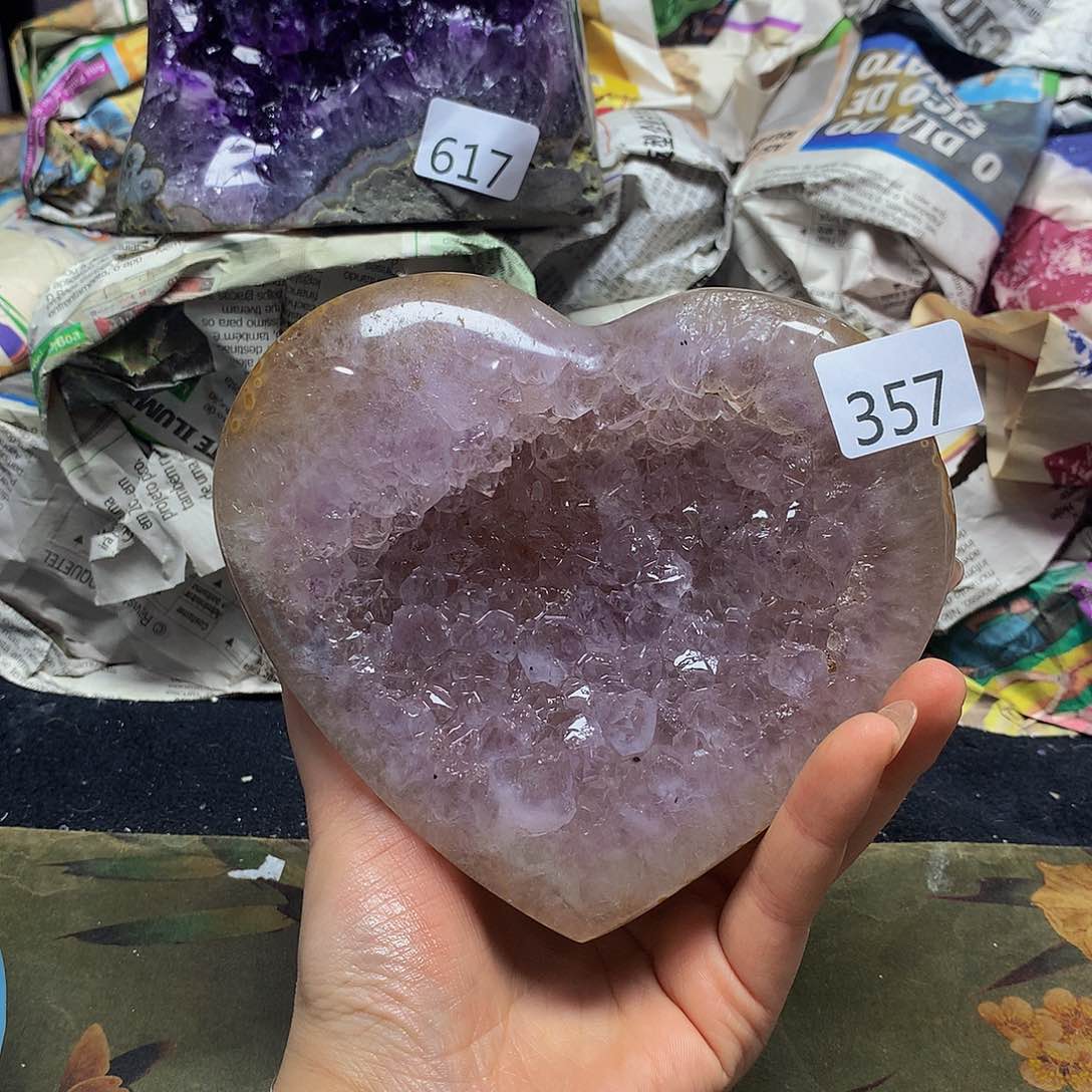 紫晶大型摆件（非配饰）未镶嵌