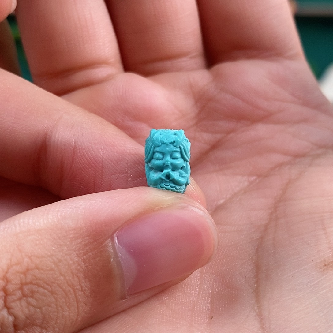 绿松石珠宝奇石未镶嵌