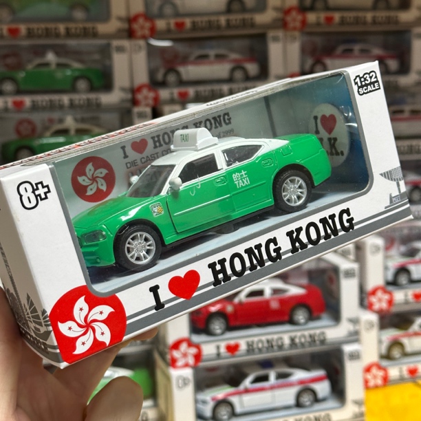 合金出租车港式出租警车声光开门回力玩具