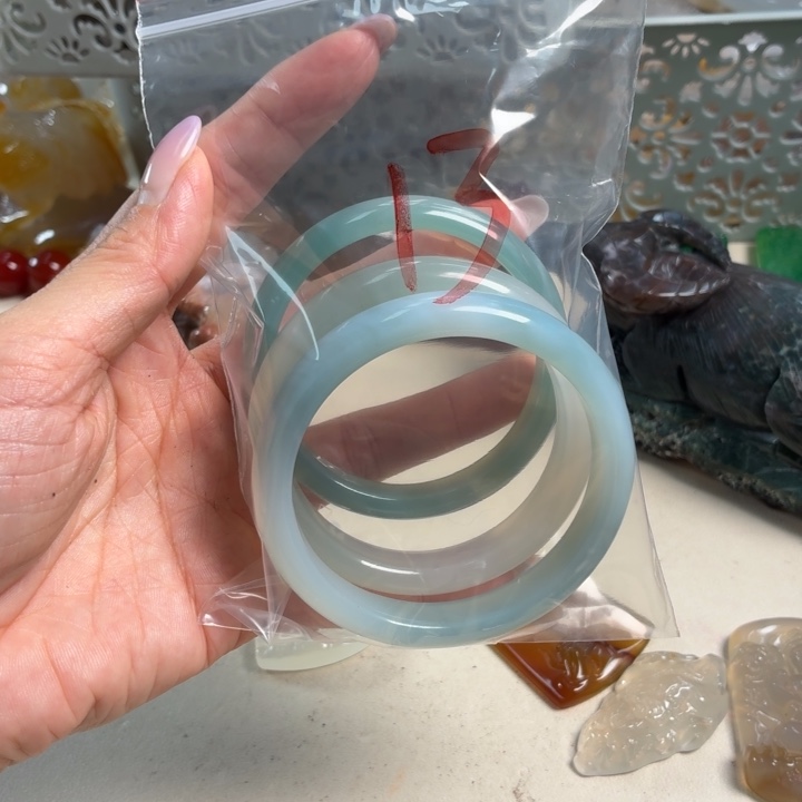 玛瑙/玉髓未镶嵌吊坠(不含链)