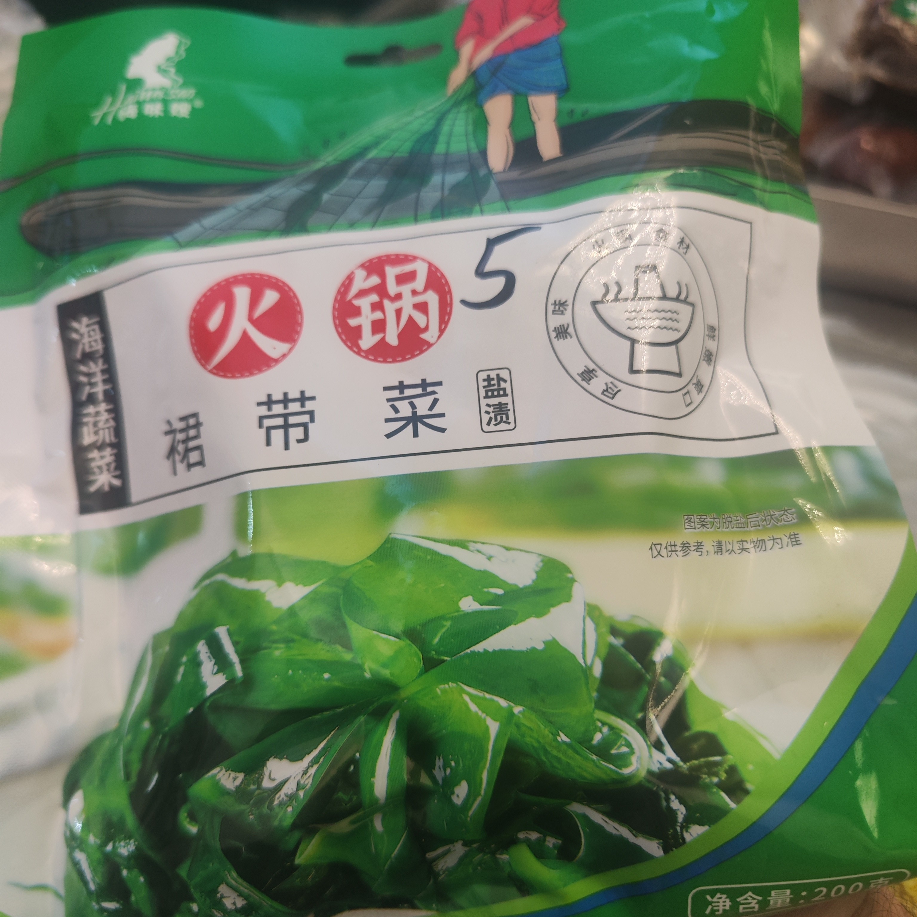 海味嫂盐渍裙带菜200g