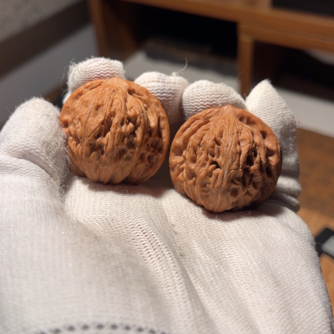 文玩核桃把件34赵闷全品有磕碰，不退不换