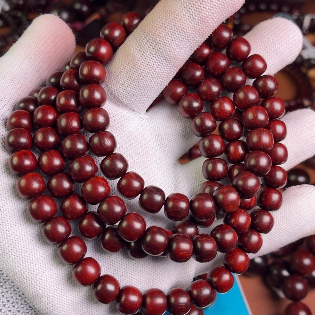 十***贰手串/手链小叶紫檀无胶无蜡78✖️9泥料