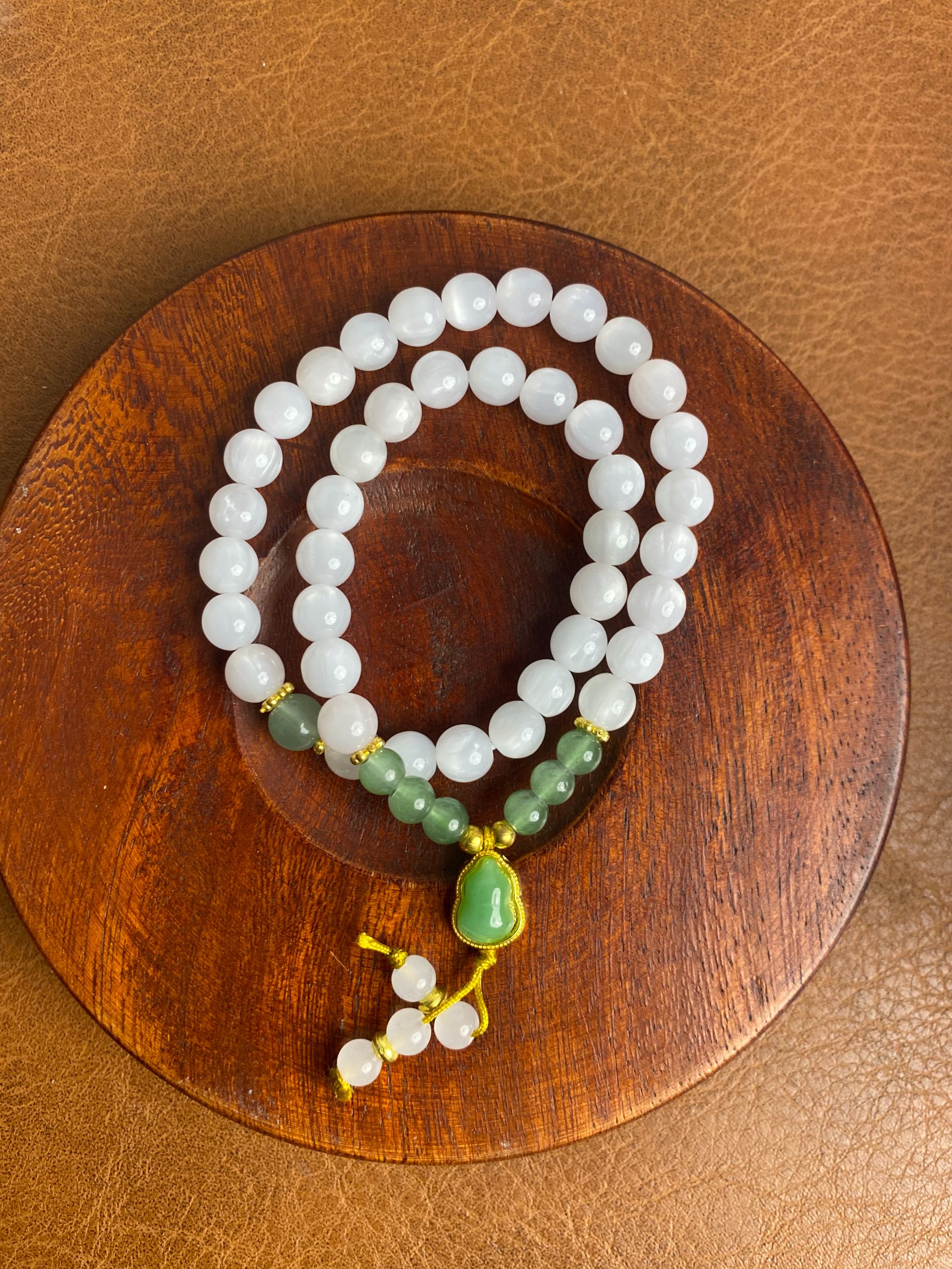 MTYC 004 海云母菩提双圈手串（无礼盒）