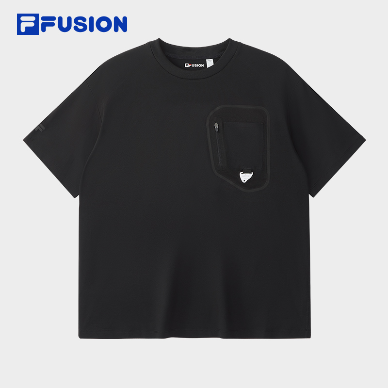 FILA斐乐运动速干男士t恤短袖夏季痞帅潮牌休闲半截袖11M531101F