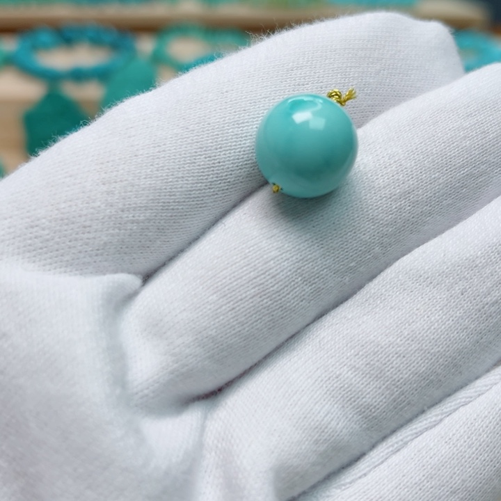 绿松石珠宝未镶嵌