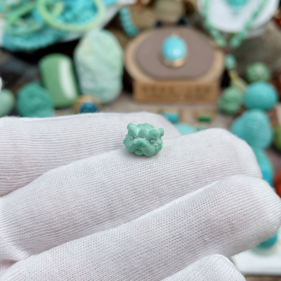 绿松石珠宝奇石未镶嵌