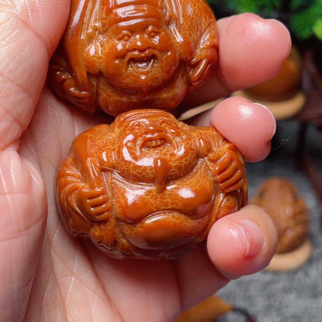 【闪购商品】橄榄核手串/手链32左右横财手球