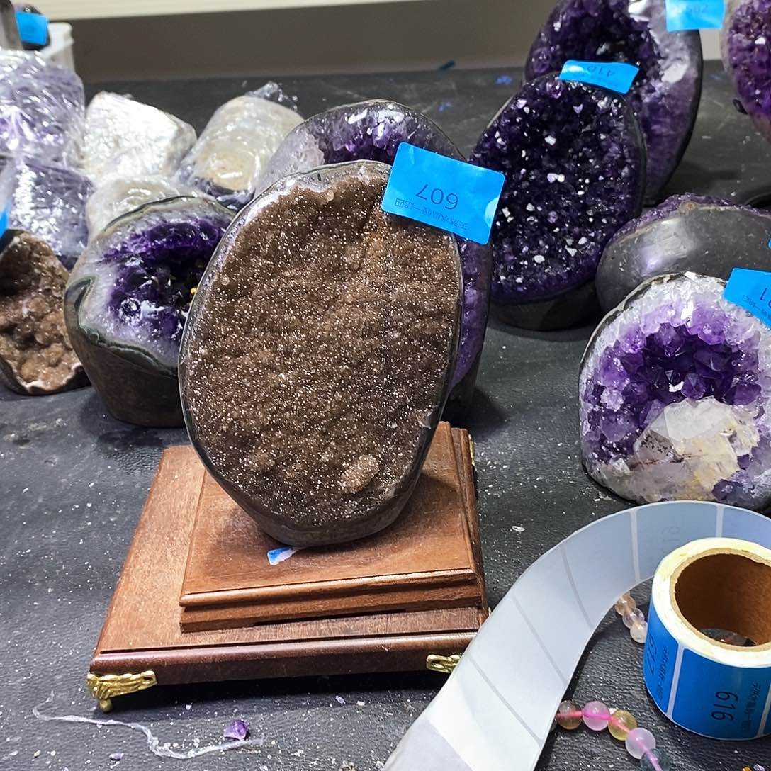 水晶大型摆件（非配饰）未镶嵌