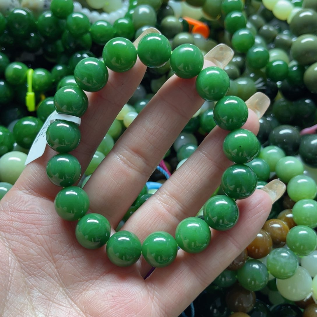 和田玉手链未镶嵌