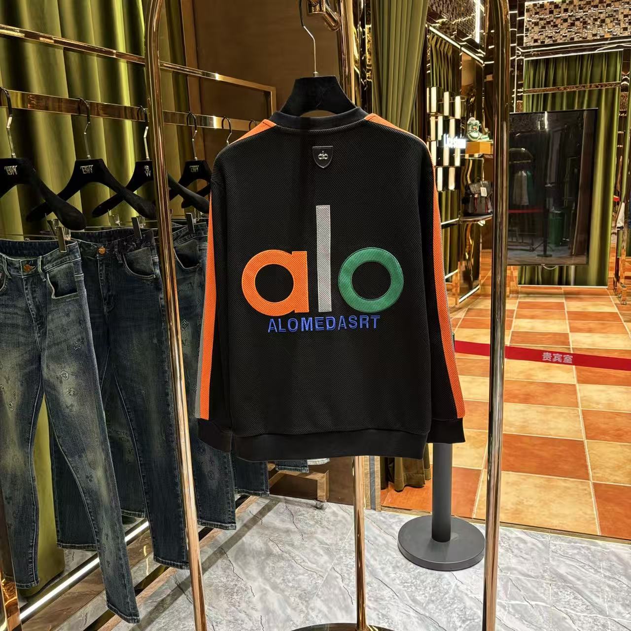 AX-TD.2025新款秋冬时尚百搭情侣刺绣卫衣-25823