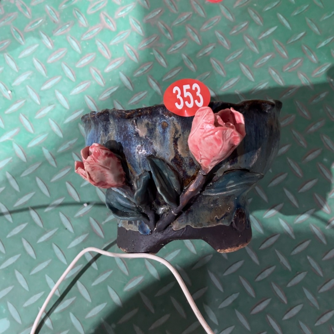 陶瓷F****?微瑕353 号陶然花盆厂家直销