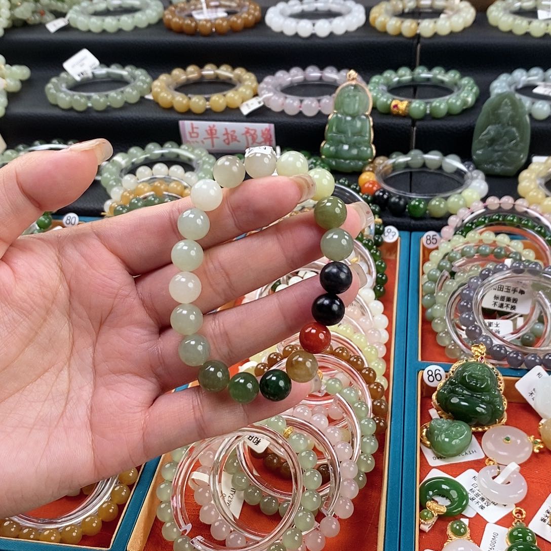 和田玉手链 10MM未镶嵌福利款