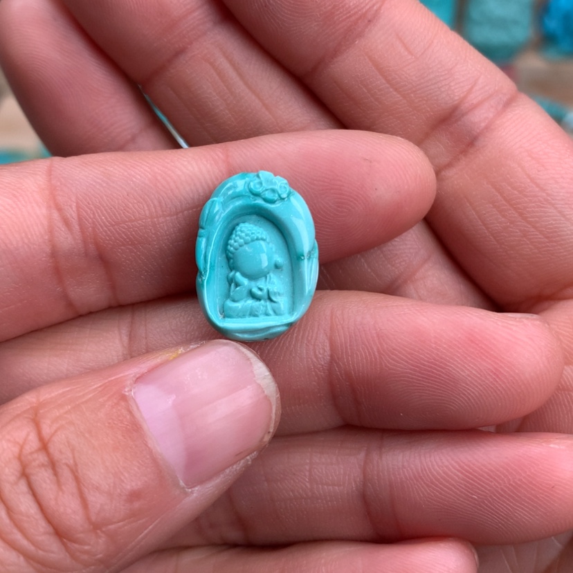 【闪购商品】绿松石无相佛未镶嵌