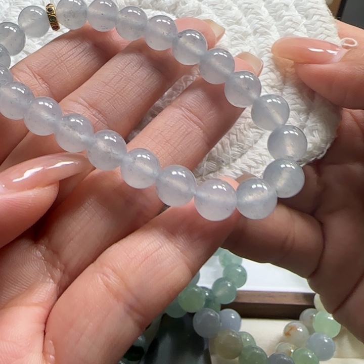翡翠未镶嵌手链卡8