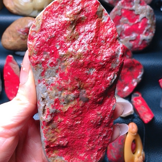 昌化鸡血石昌化鸡血石原石