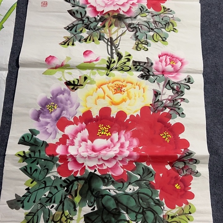 手绘国画作品欣赏