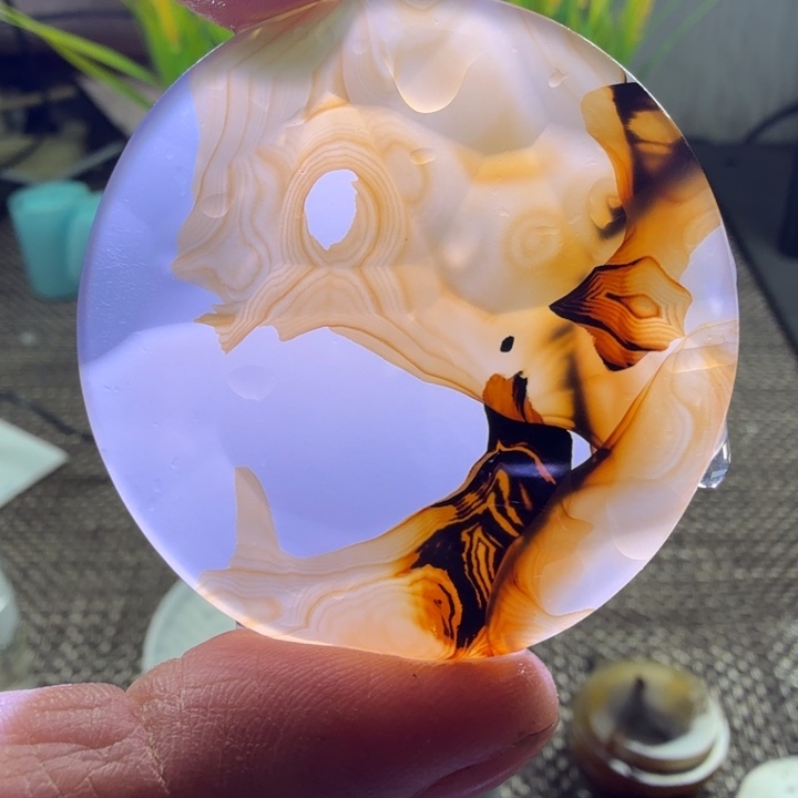 玛瑙/玉髓未镶嵌巴西玛瑙像形