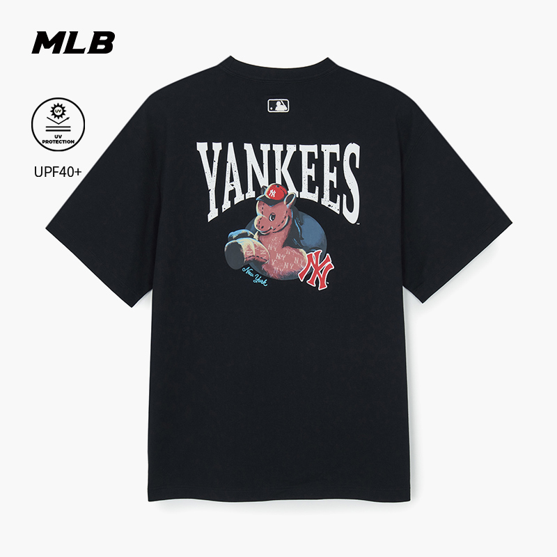 MLB官方 男女同款新年系列生肖马防晒休闲短袖T恤26春季新款TSQ01