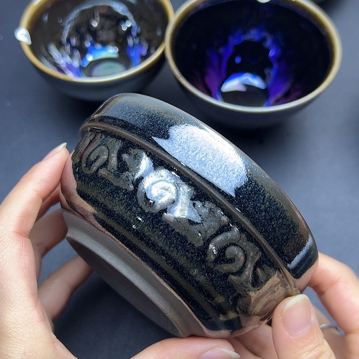 茶盏建窑建盏主人杯