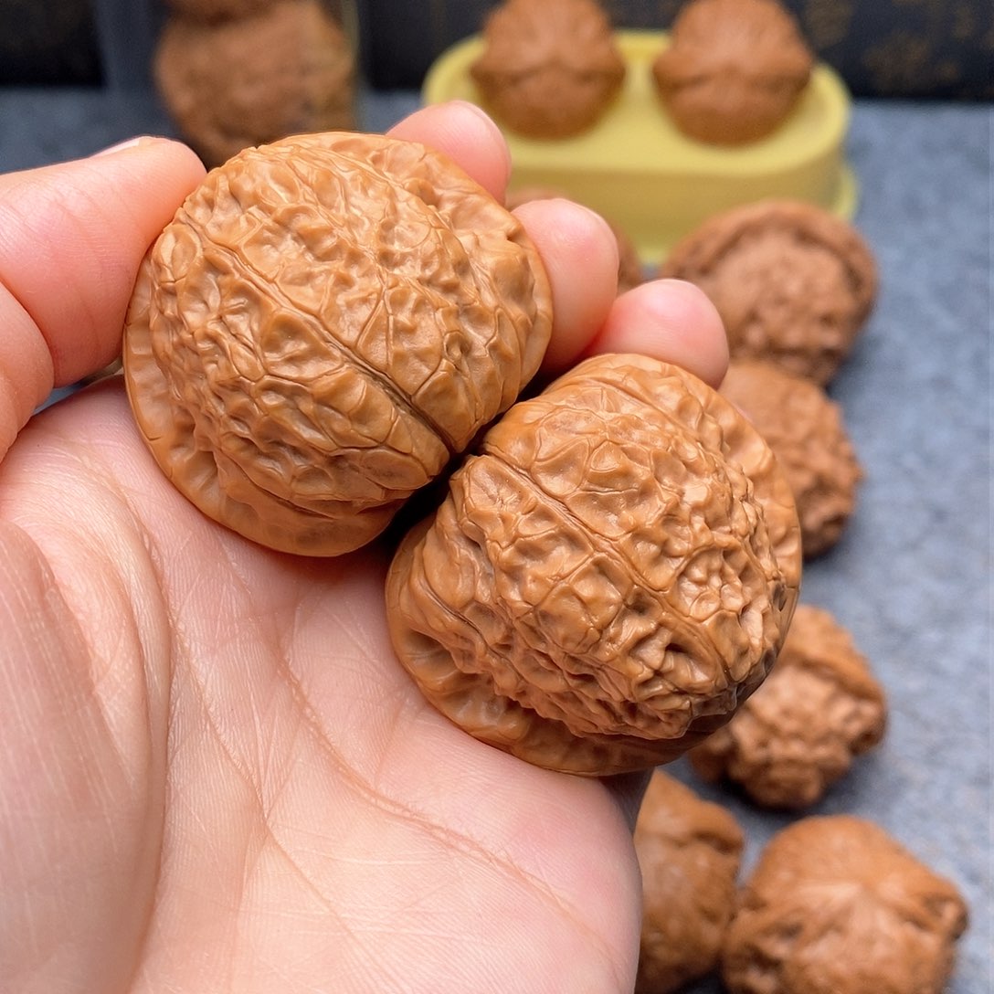 文玩核桃把件南瓜墩41尺