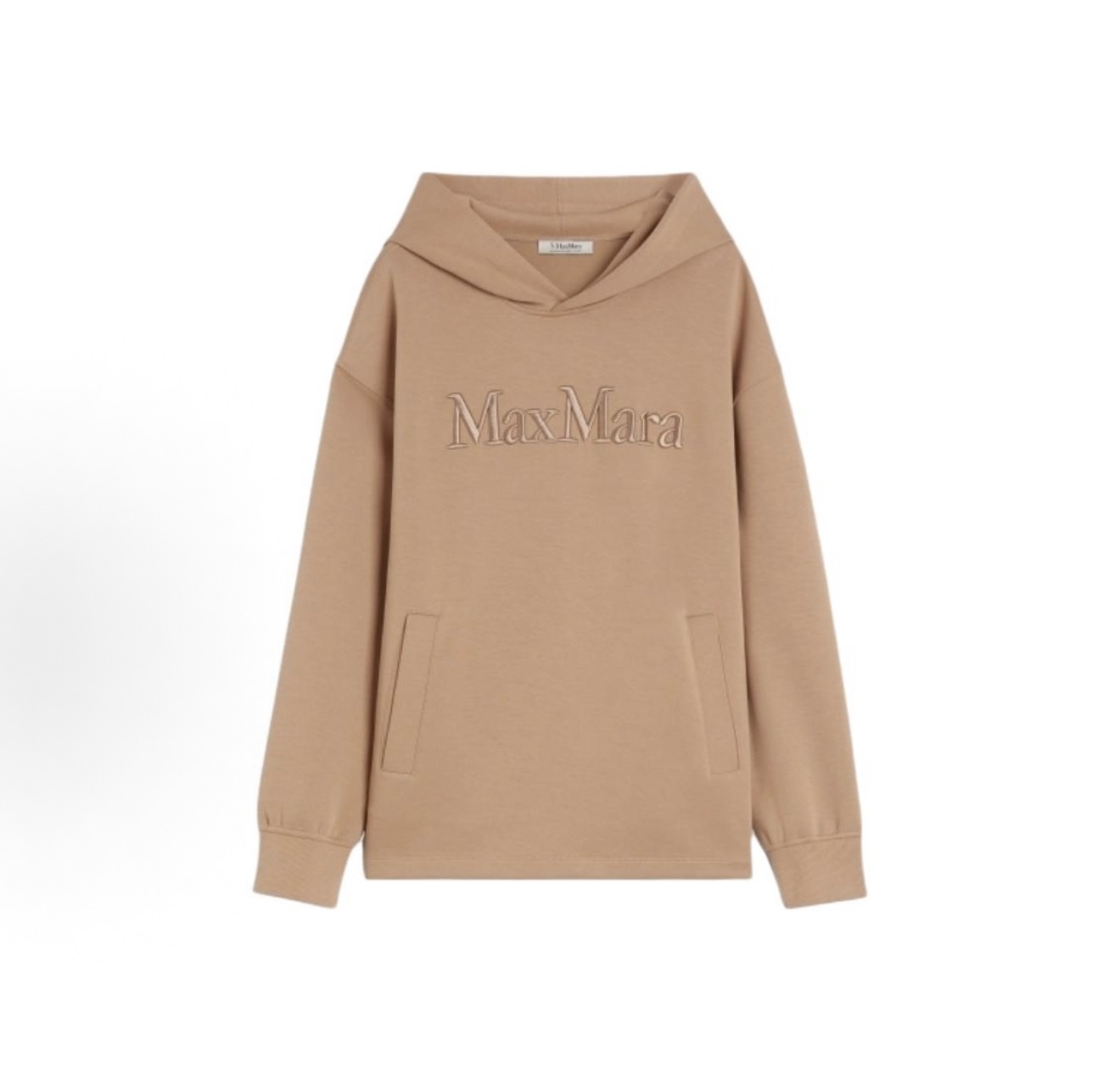 未使用 MaxMara 25秋冬胸前logo连帽卫衣宽松版Visiera 