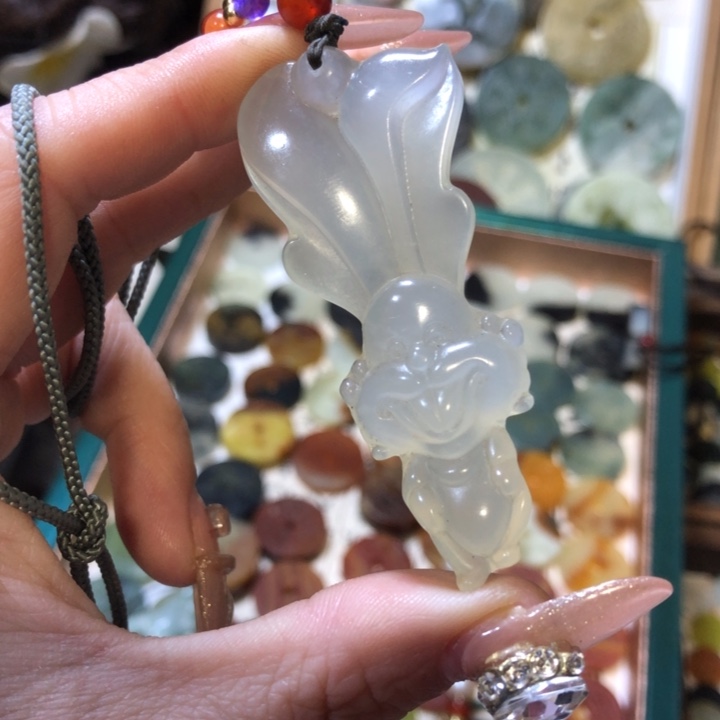 岫玉岫玉挂件未镶嵌