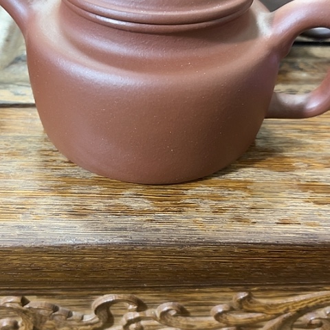 紫砂茶壶老紫泥德钟260c c