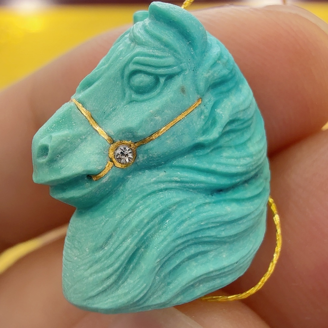 绿松石未镶嵌珠宝奇石