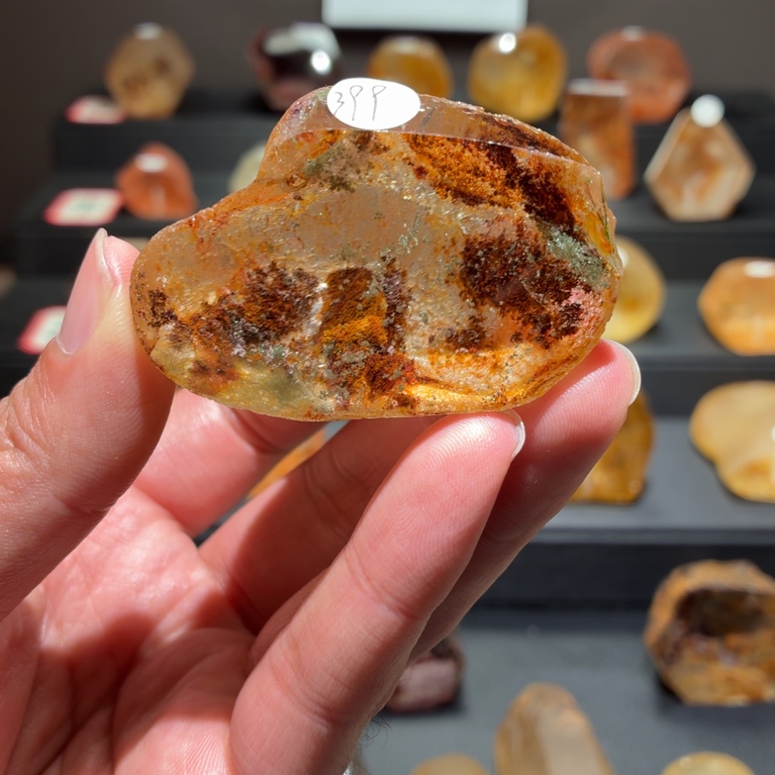 水晶未镶嵌珠宝半成品