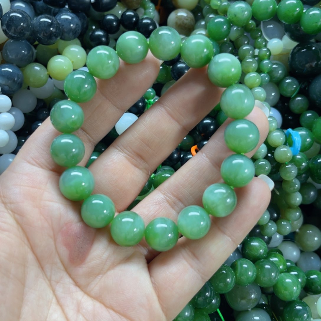 和田玉手链未镶嵌