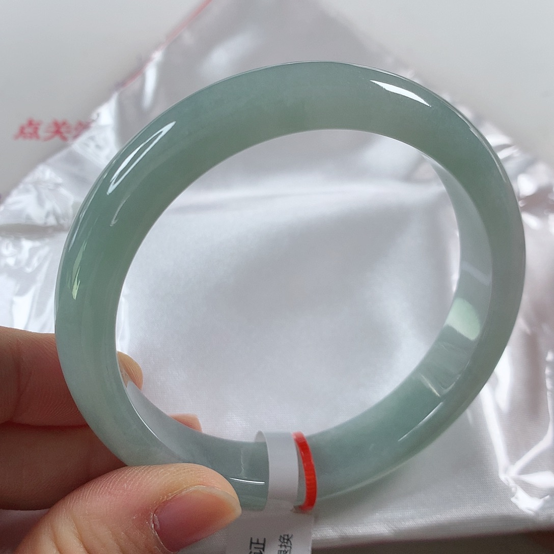 翡翠手镯未镶嵌61+圈口 ⑨⑤