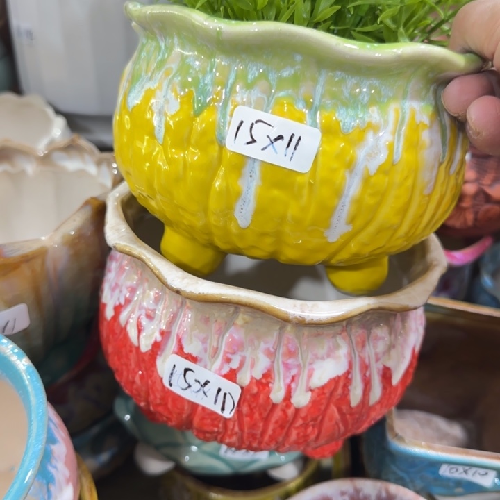 凑9块包邮，有孔，花盆