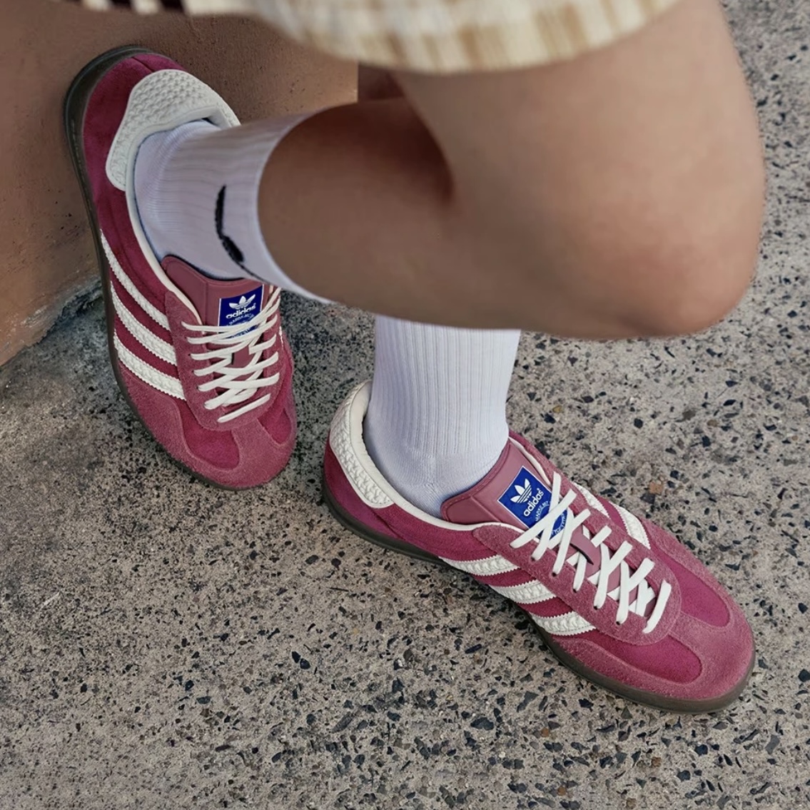 【商场同款】阿迪达斯/adidas GAZELLE 运动板鞋德训鞋T头鞋 IF1809