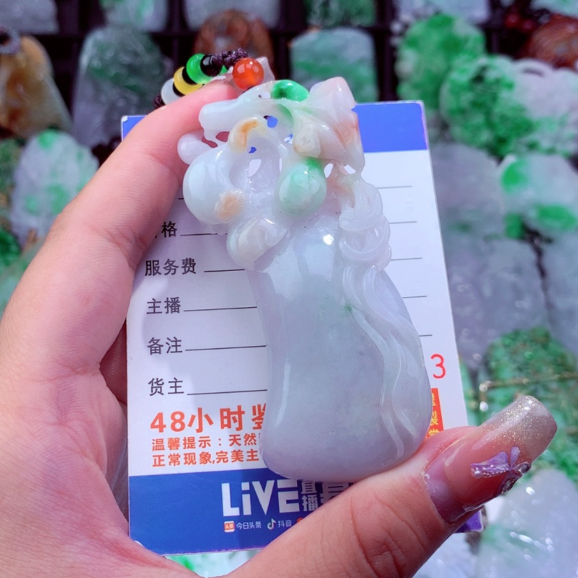 【闪购商品】翡翠颈饰未镶嵌挂件