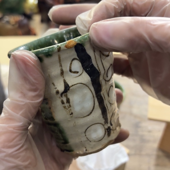 陶瓷古美术置物摆件