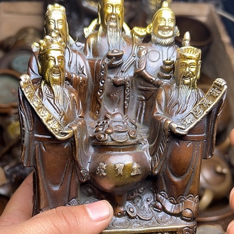 铜制文玩把玩物件