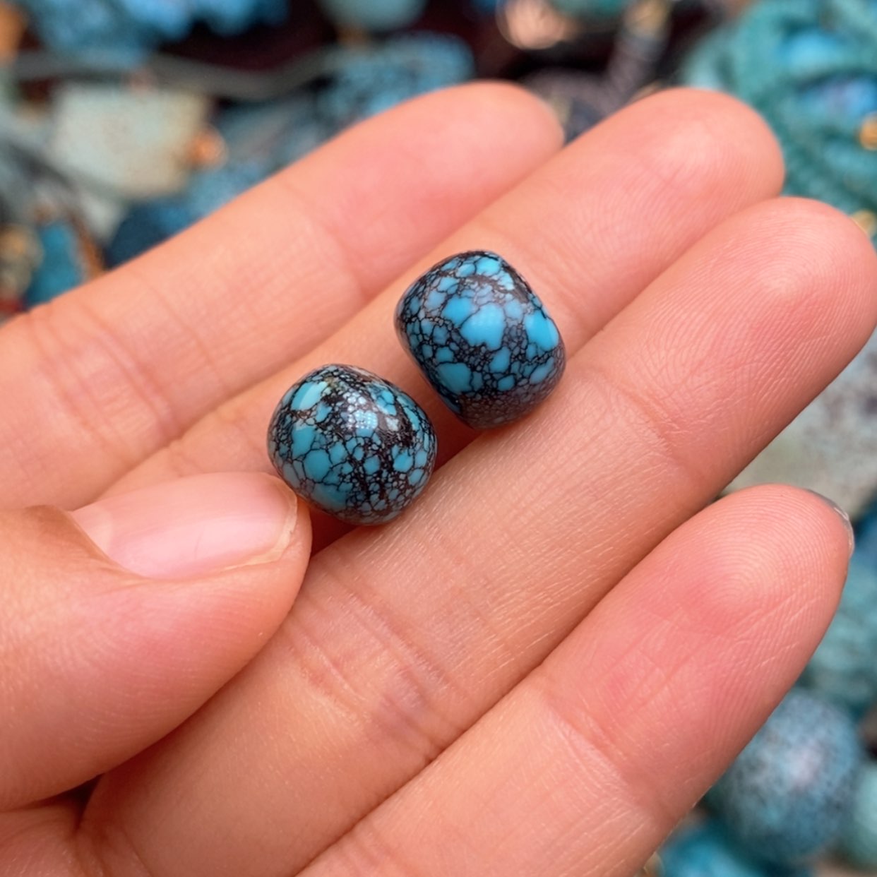 【闪购商品】绿松石珠宝半成品未镶嵌