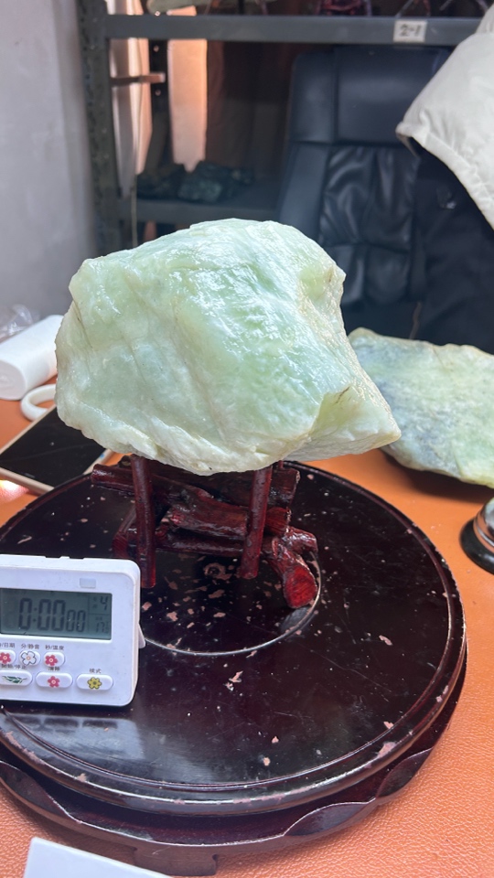 天然岫玉原石多样性发货9