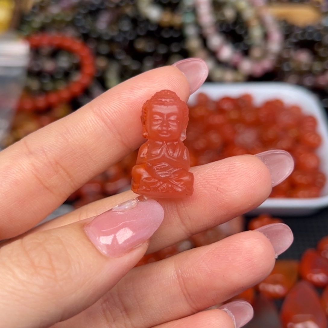 茶***语南红玛瑙未镶嵌吊坠(不含链)